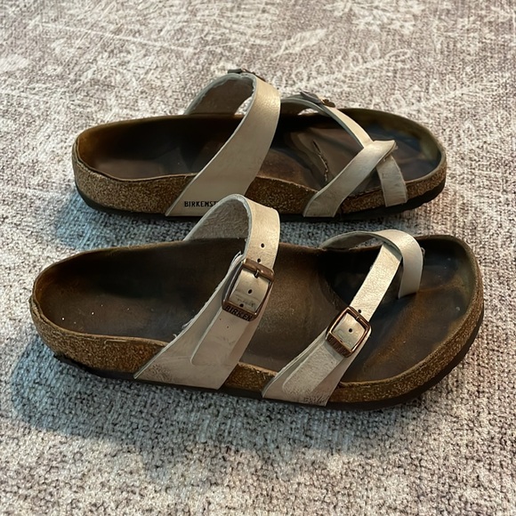 Birkenstock Mayari Gold Sz 38 - Picture 6 of 12